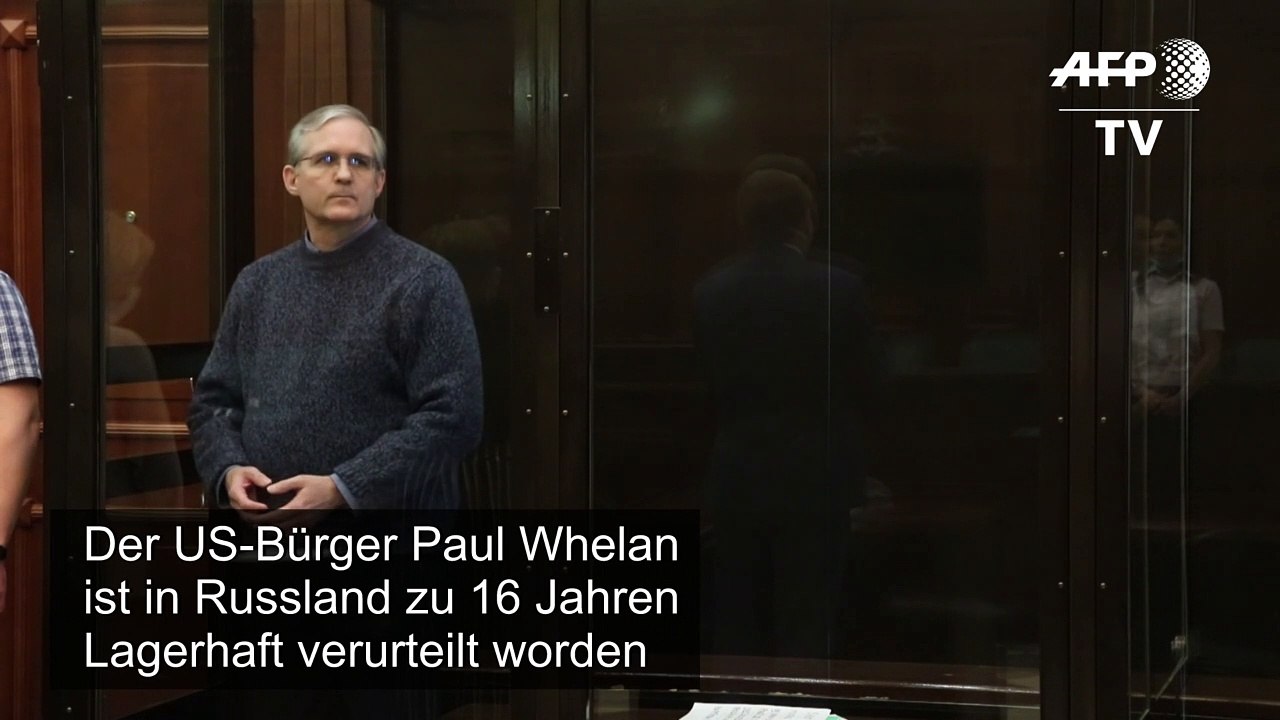 Spionage-Vorwurf: Ex-US-Soldat Paul Whelan in Russland zu 16 Jahren Haft verurteilt