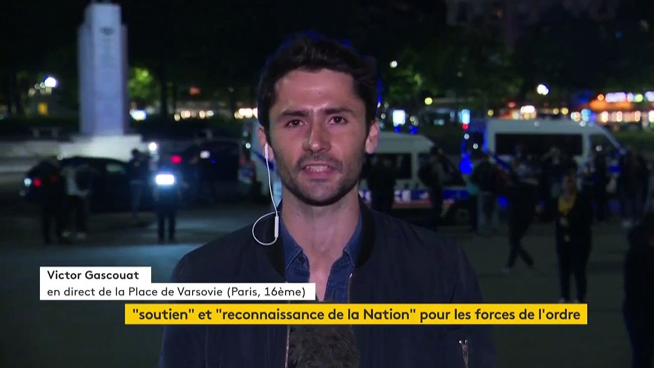 Après le discours de Macron, les policiers manifestent à Paris