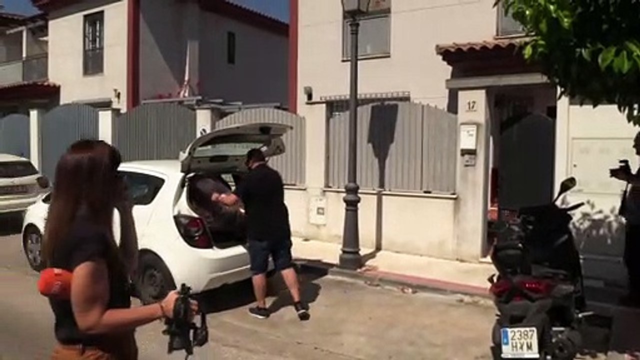 Llegan los globos a la fiesta de cumpleaños de Irene Rosales