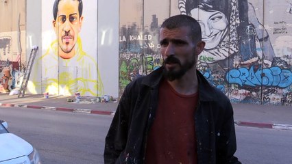 İsrail polisince şehit edilen otizmli Filistinlinin resmi Ayrım Duvarı'na çizildi - BEYTÜLLAHİM