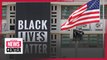 U.S. Embassy in Seoul hangs 'Black Lives Matter' banner on front of building