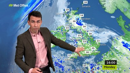 Met Office forecast for June 15, 2020