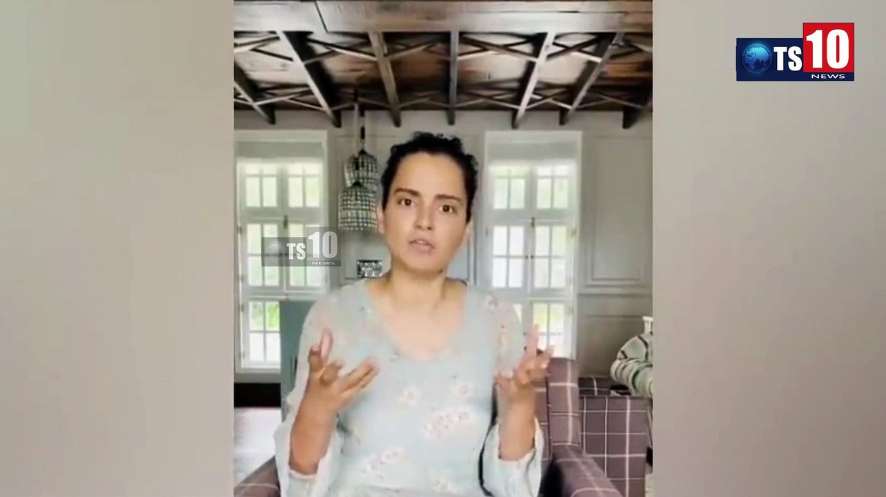 Kangana Ranaut SLAMS Bollywood STARS For Sushant Singh Rajput - ANGRY VIDEO For Being FAKe_ts10news