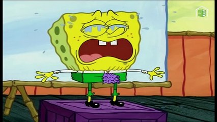 سبونج بوب يستعد للتصوير  