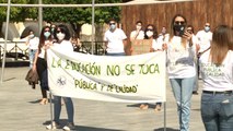 Movimiento Defensa de Educación Publica se concentra en Mérida contra recortes