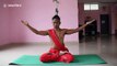 Indian yoga master's hair-raising stunt will leave you the opposite of calm