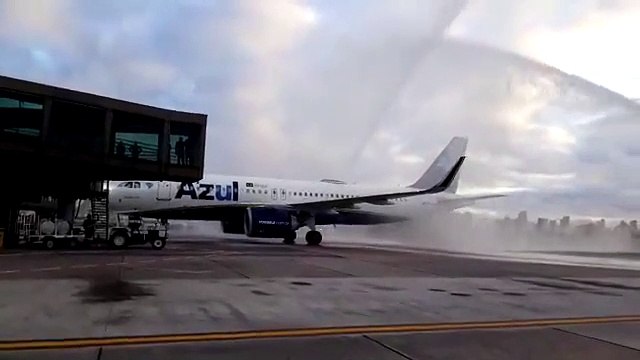 A Azul Linhas Aéreas retomando operações em Congonhas