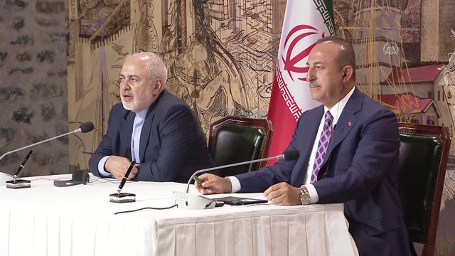 Çavuşoğlu - Zarif basın toplantısı - İran Dışişleri Bakanı Zarif - İSTANBUL
