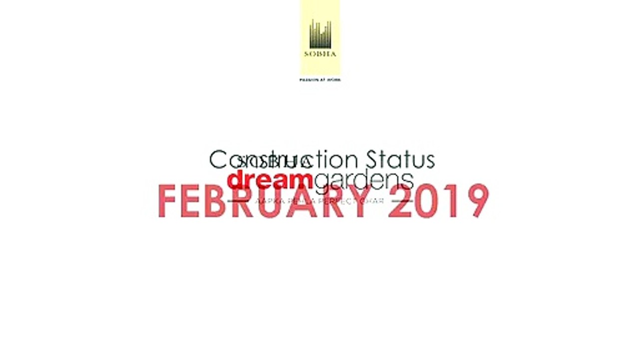 Sobha Dream Gardens - Construction status - Feb | Sobha Apartments in Bangalore