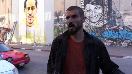 İsrail polisince şehit edilen otizmli Filistinlinin resmi Ayrım Duvarı'na çizildi - BEYTÜLLAHİM