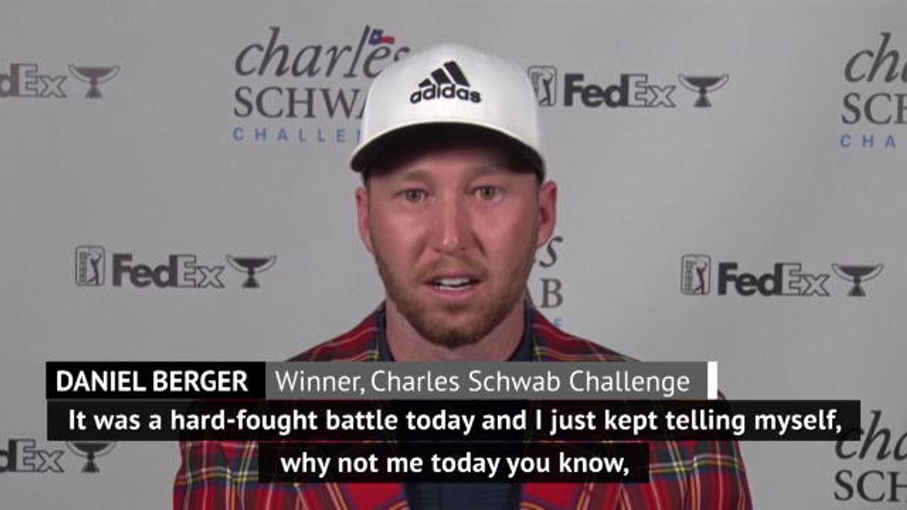 Berger 'excited' after tense PGA Tour finish
