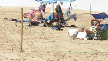 Benidorm reabre sus playas al baño con medidas de seguridad