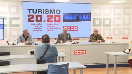 CCOO presenta el informe 'Turismo 20.20'