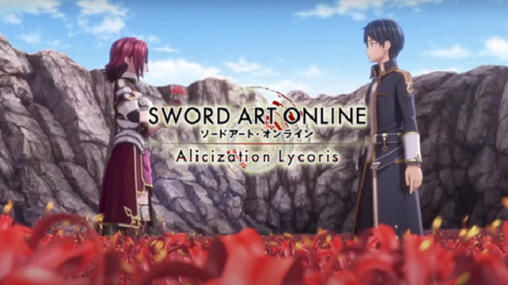 Sword Art Online Alicization Lycoris Character Showcase Trailer Ps4 Video Dailymotion