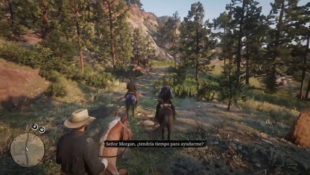 Red Dead Redemption 2, Gameplay Español 48, Ayudando a recuperar la Chanupa al jefe indio