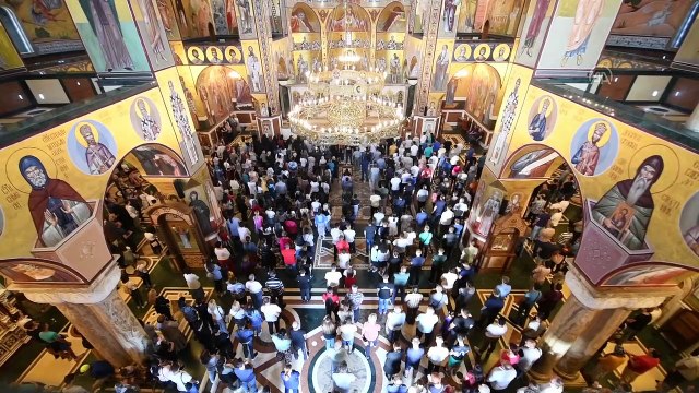 Karadağ'da Dini Özgürlükler Yasası Kovid-19 tedbirlerine uyularak protesto edildi - PODGORİCA
