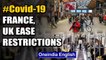 Coronavirus: Lockdown restrictions ease in France & UK, shops & restaurants open up | Oneindia News