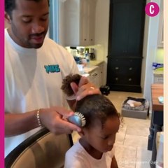 Chez la chanteuse Ciara, c'est son mari qui joue les coiffeurs