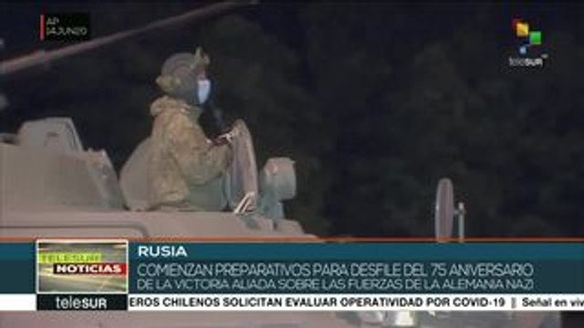 Rusia alista desfile de la victoria contra la Alemania Nazi en 1945
