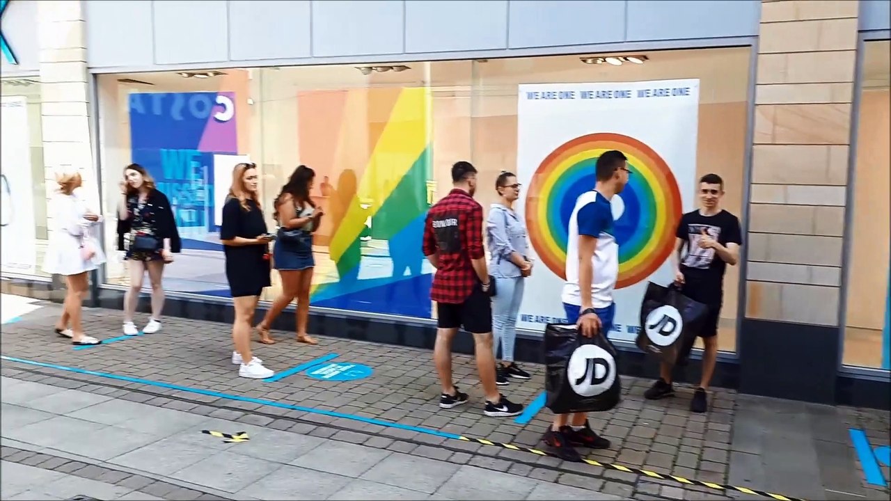 Shops reopen