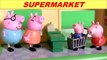 Peppa Pig Supermarket Funtime Playset - Família da Peppa Pig Fazendo Compras no Supermercado