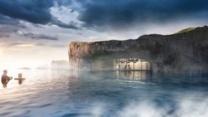 Iceland's Newest Geothermal Lagoon Will Have Sweeping Ocean Views and Swim-up Bar
