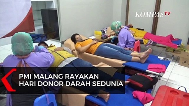 PMI Malang Rayakan Hari Donor Darah Sedunia