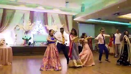 AMAZING SISTERS & FAMILY BOLLYWOOD DANCE - INDIAN WEDDING RECEPTION SANGEET- ShivShwetKiShaadi
