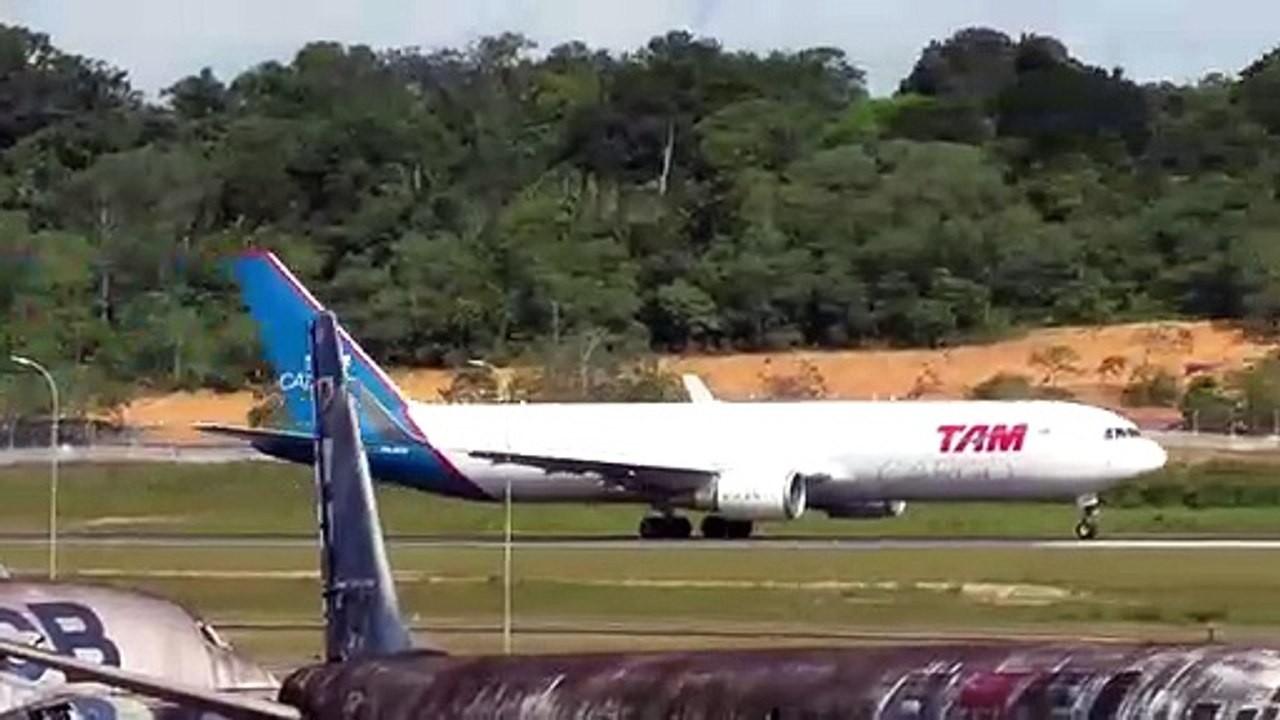 Decolagem do Boeing 767-300ER PR-ACO de Manaus(15/06/2020)