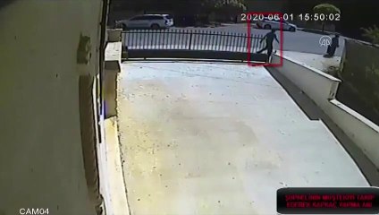 Kapkaç anları güvenlik kamerasında - GAZİANTEP