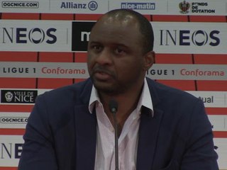 Nice - Vieira fait "un bilan mitigé" de la dernière saison
