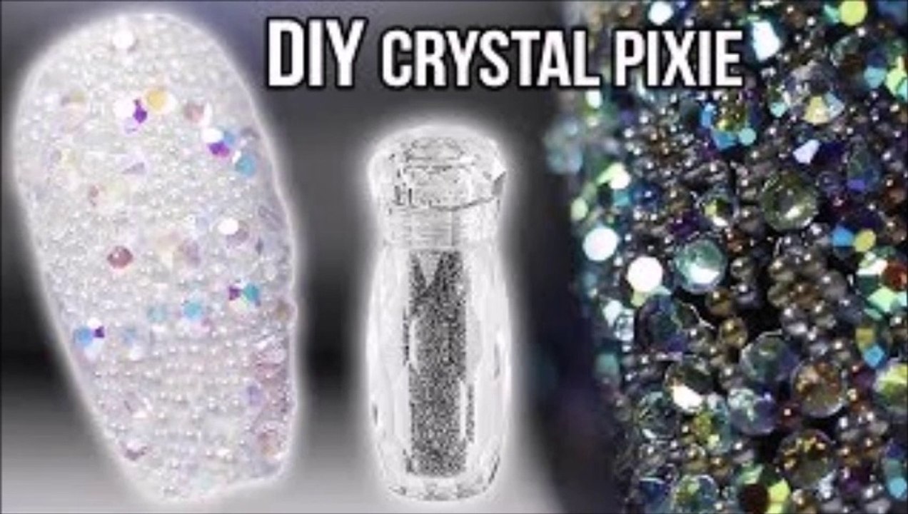 #2 CRYSTAL PIXIE NAIL DESIGN-LEARN TO USE CRYSTAL PIXIE IN YOUR NAILS