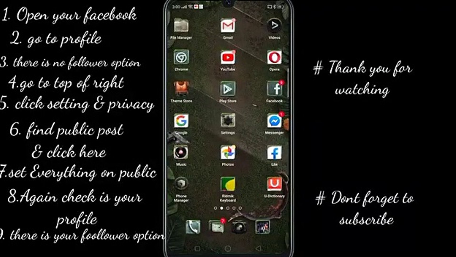 ⁣How_to_set_Facebook_Follower._Facebook_folower_increase(360p)