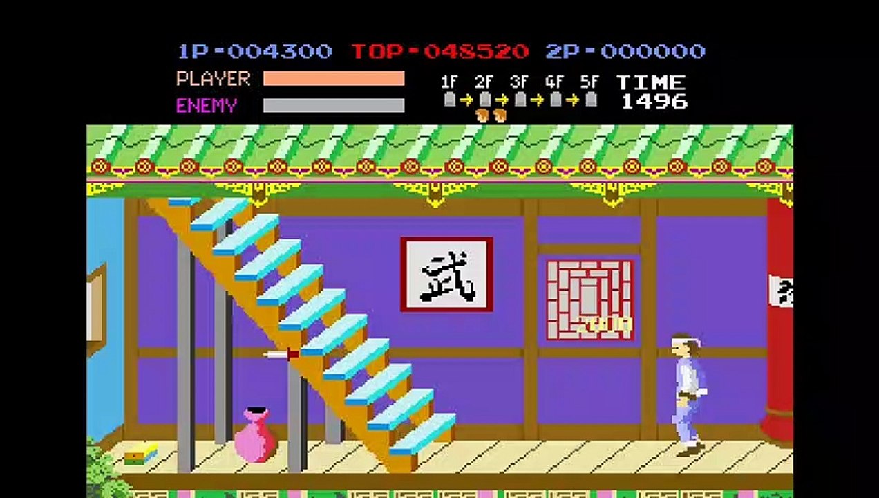 [Longplay] - Kung-Fu Master - Irem Arcade Classics - Sega Saturn (1080p 60fps)