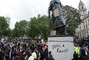 Winston Churchill's Image Removed from Worldwide Google Results as Statue is Covered in London