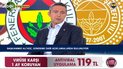 Ali Koç'tan Muslera'ya geçmiş olsun mesajı