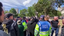 Aşırı sağcı gruplar Churchill heykeli etrafında toplanmaya başladı (2) - LONDRA