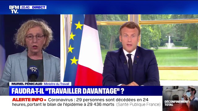 Muriel Pénicaud: Le premier sujet du 'travailler plus', c'est 'travailler tous