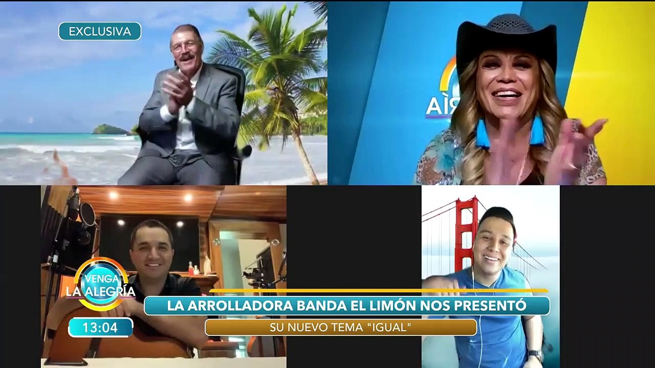 ¡Tenemos EN EXCLUSIVA el nuevo temazo de La Arrolladora Banda El Limón! | Venga La Alegría