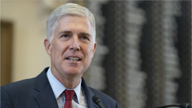 Justice Neil Gorsuch Said It's 'Clear' Anti-Discrimination Laws Protect LGBTQ Community