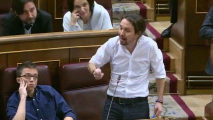 Iglesias: "El señor Felipe González tiene el pasado manchado de cal viva"