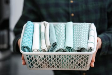 Give Marie Kondo's Genius Method for Storing Kitchen Towels a Try