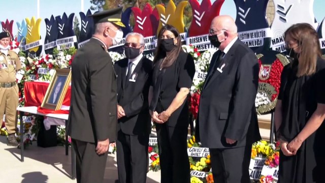 Dr. Fazıl Küçük'ün eşi Süheyla Küçük son yolculuğuna uğurlandı - LEFKOŞA