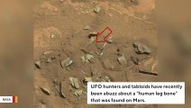 UFO Hunters Think A Bone Has Been Found On Mars