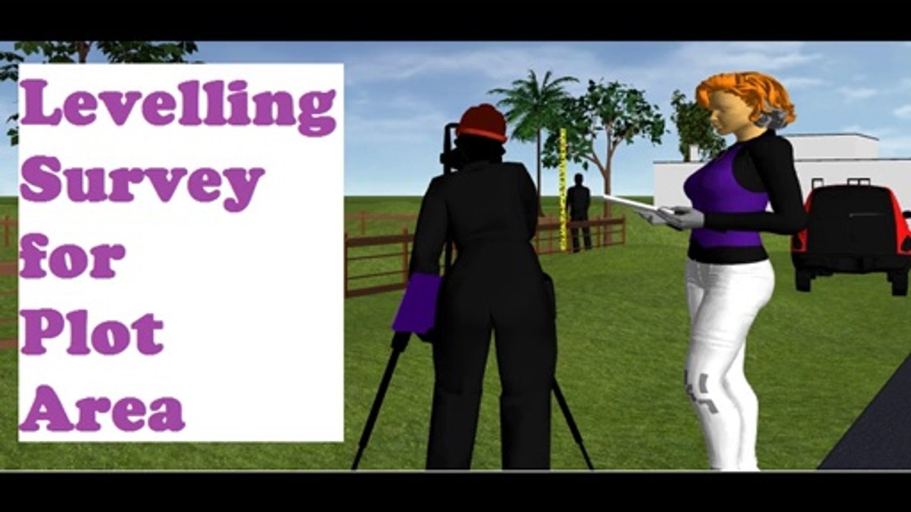 Ground Level Survey for a Plot
