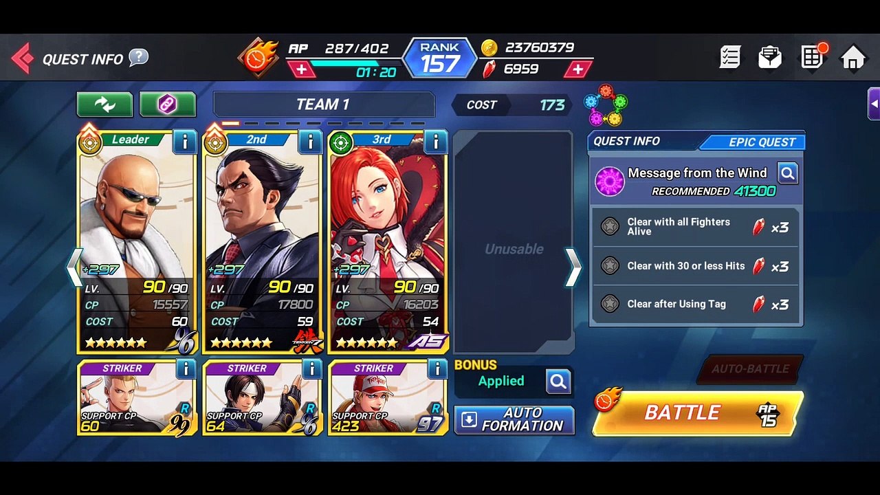 The King of Fighters ALLSTARS Epic Quest Episode 0 Chapter 4 Part 4 with DonStatus