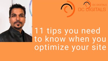 11 tips you need to know when you optimize your site