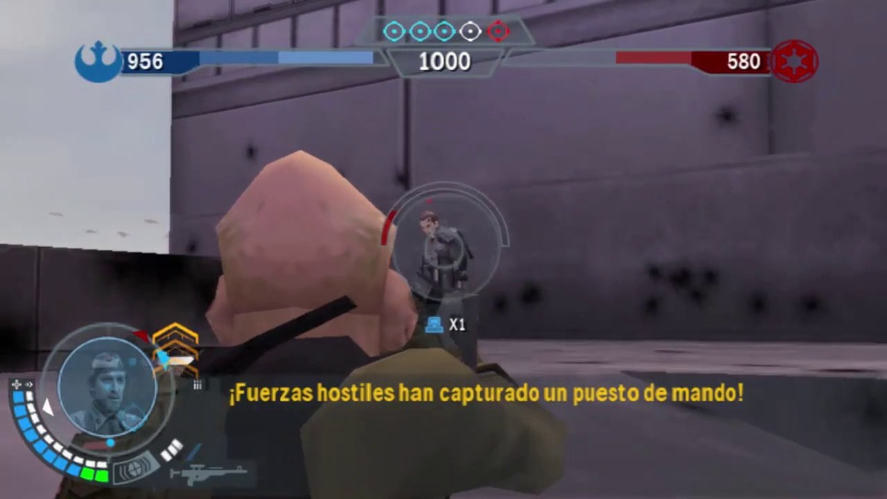 Star Wars Battlefront: Elite Squadron PSP - Conquista Coruscant #stormtrooper #Sith #Jedi #PSP #RJ_Anda