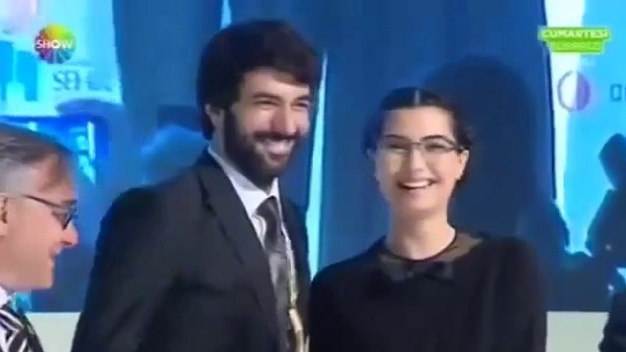Engin Akyurek Ve Tuba Buyukustun - Export Stars 2014