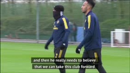 Arteta 'positive' that Arsenal can find agreement with Aubameyang